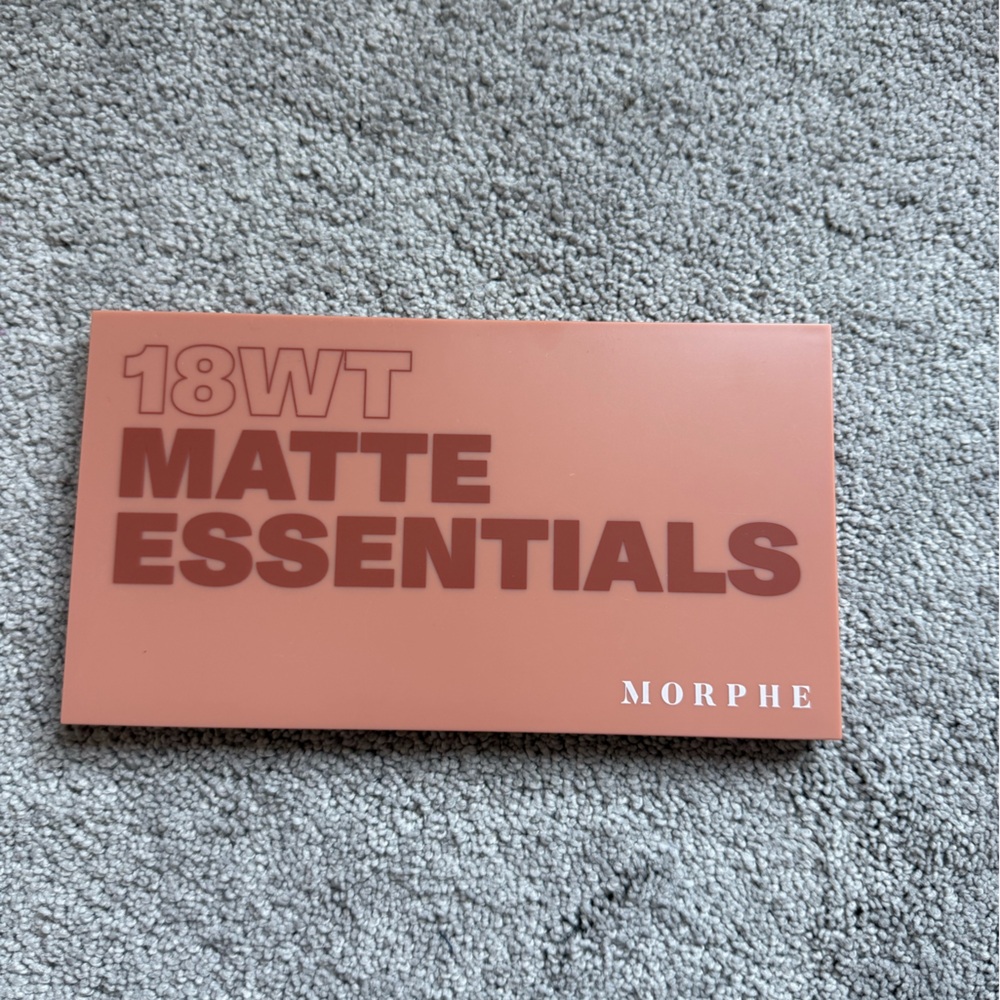 NWOT Morphe 18WT Matte Essentials Palette